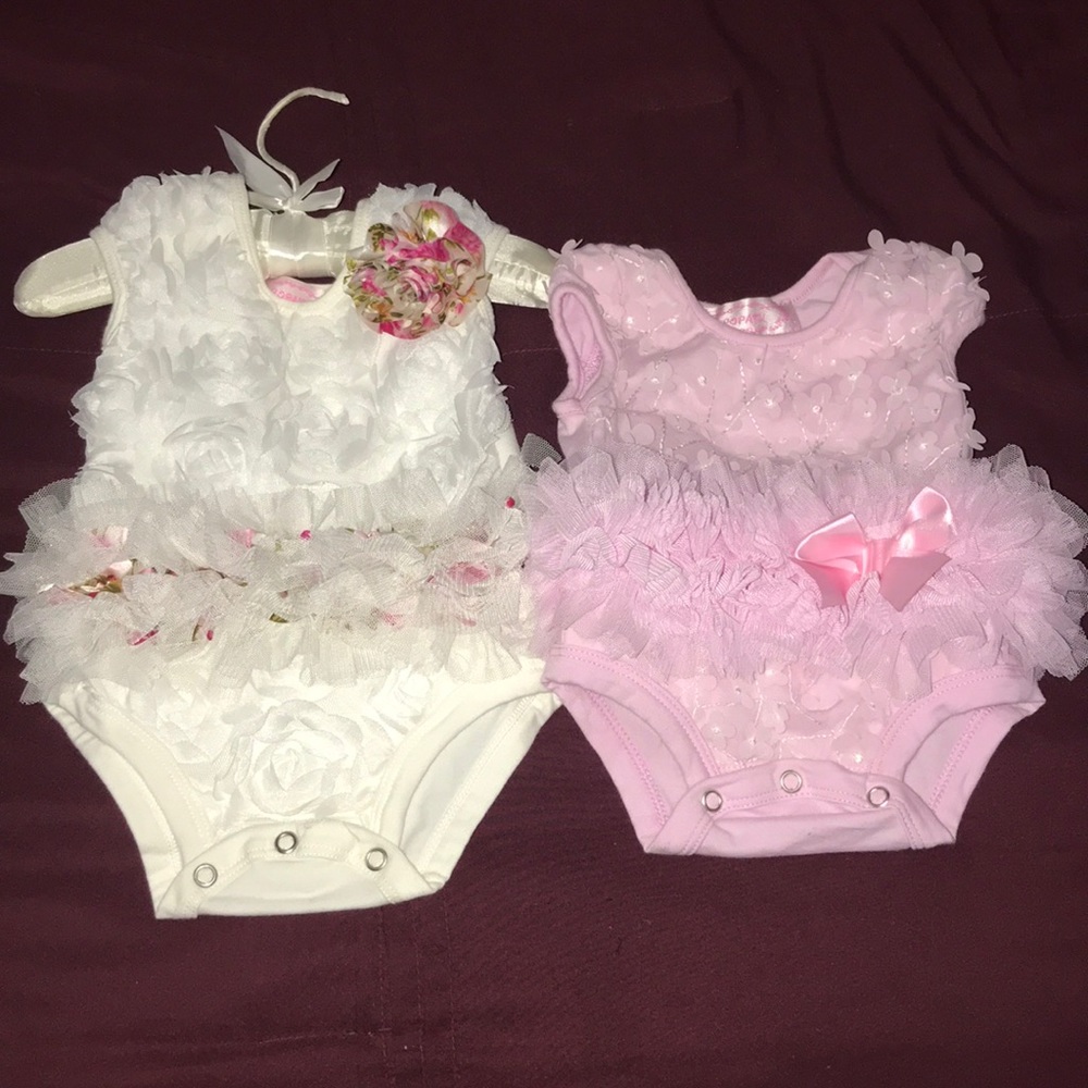 Beautiful ruffle onesie’s